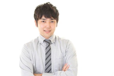 Asyalı bir işadamının portresi