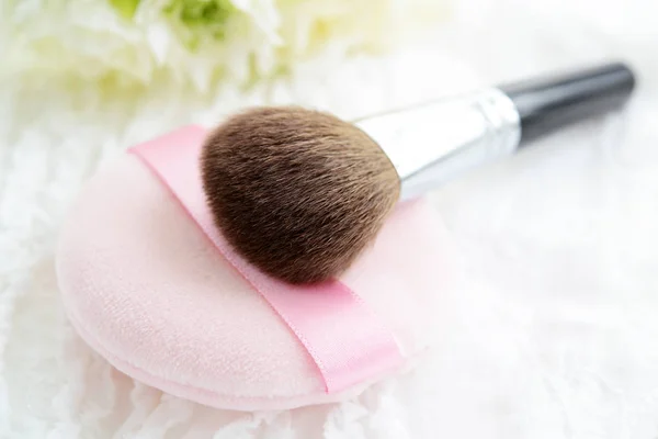 Cosmetic Products Dressing Table — Stock Photo, Image