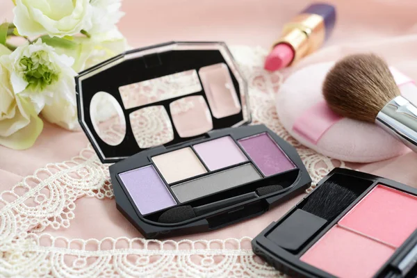 Dekorativ Kosmetika För Makeup — Stockfoto