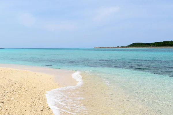 Piękna Plaża Okinawa — Zdjęcie stockowe