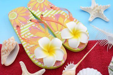 Kabukları ile moda flip flop