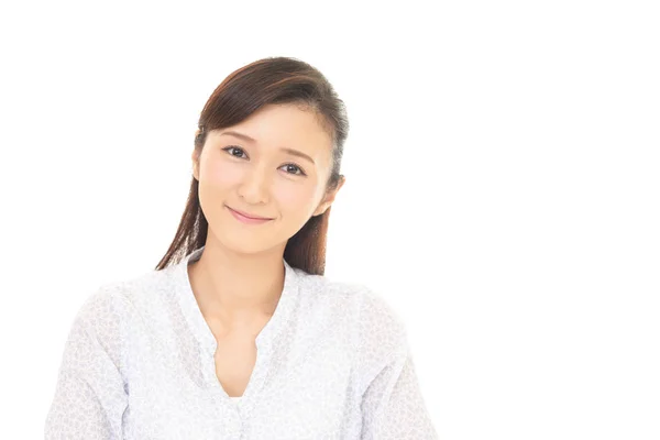 Aantrekkelijke Aziatische Jonge Vrouw — Stockfoto