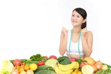 Başarılı kadın diyet