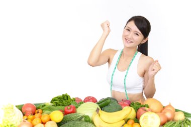 Başarılı kadın diyet