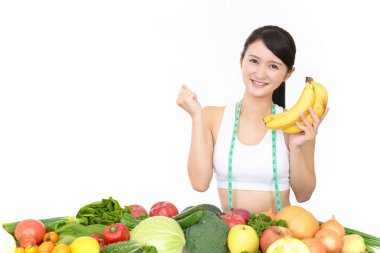 Başarılı kadın diyet