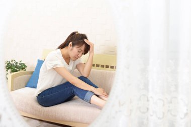 Asyalı kadın-depresyon