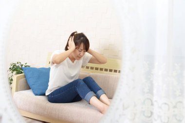 Asyalı kadın-depresyon