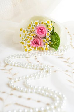 Karışık çiçekler güzel lüks buket