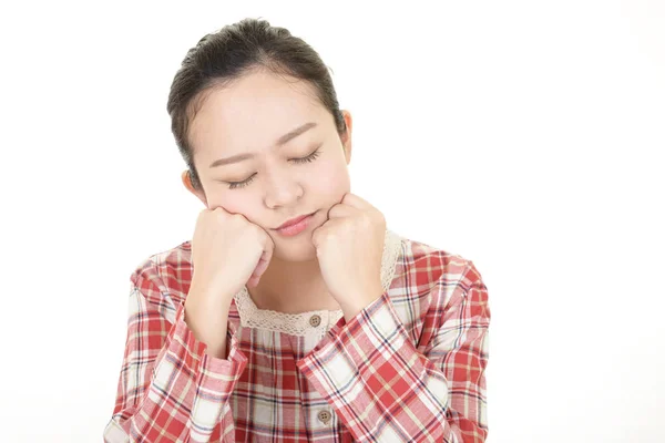 Mujer Joven Depresión — Foto de Stock