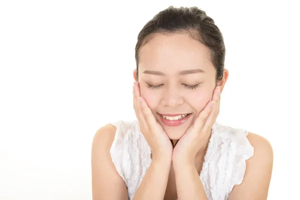 Young Woman Health Skin Face — Stock Photo, Image