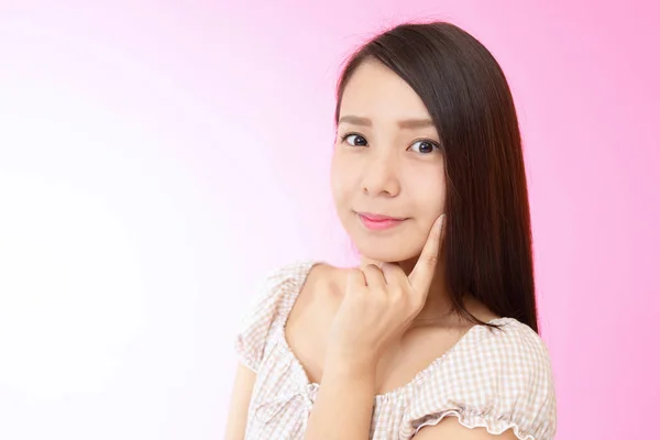 Young Woman Health Skin Face — Stock Photo, Image