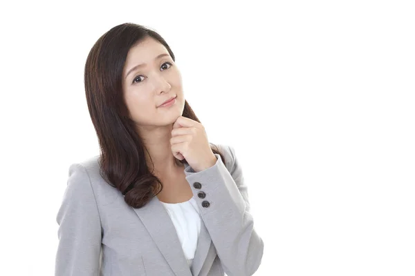 Retrato Una Joven Empresaria — Foto de Stock