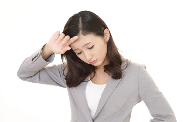 Disappointed Asian Business Woman — Stock Photo, Image