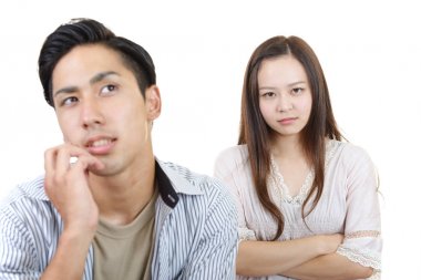 genç bir çift ilişki sorunları