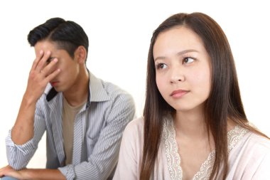 genç bir çift ilişki sorunları