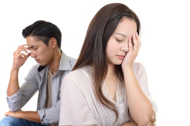 genç bir çift ilişki sorunları