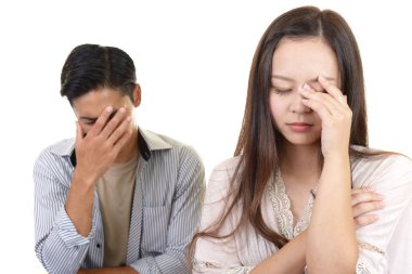 genç bir çift ilişki sorunları