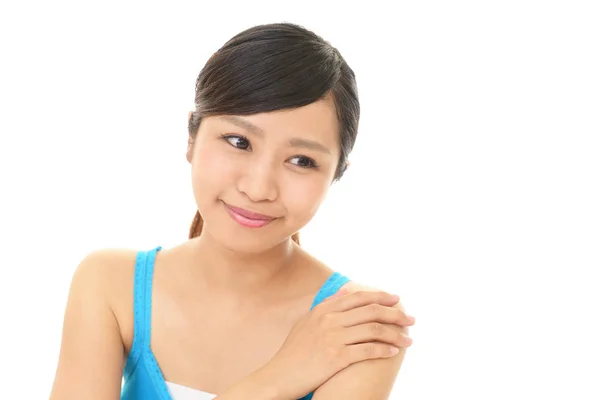 Attraktive Junge Asiatische Frau — Stockfoto