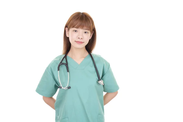 Retrato Una Doctora — Foto de Stock
