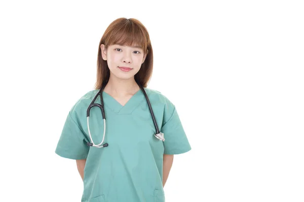 Retrato Una Doctora — Foto de Stock