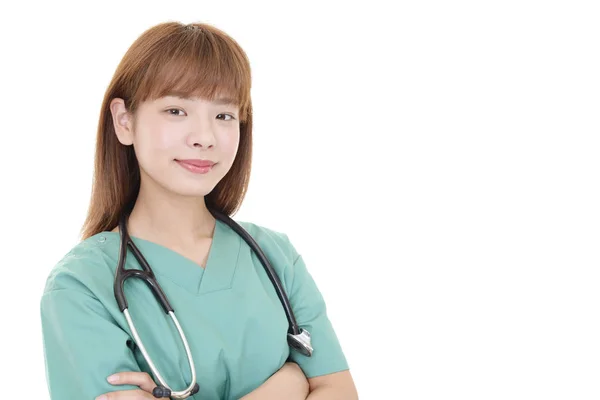 Retrato Una Doctora —  Fotos de Stock