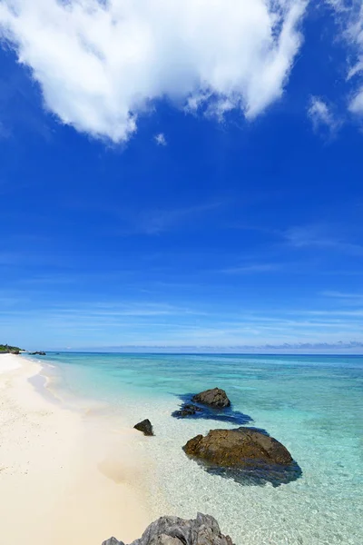 Praia Bonita Okinawa — Fotografia de Stock