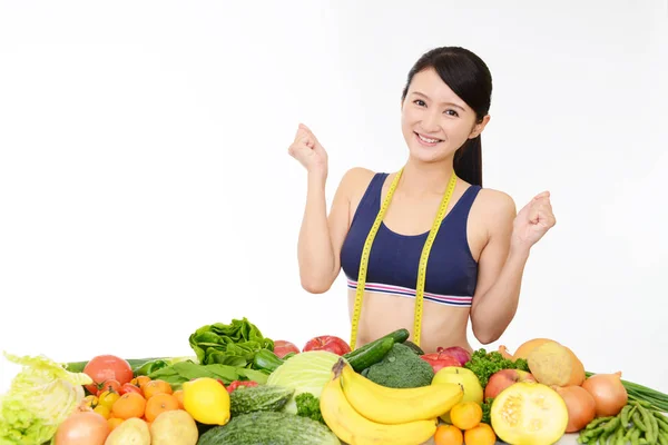 Successful Woman Diet — Stock Photo, Image