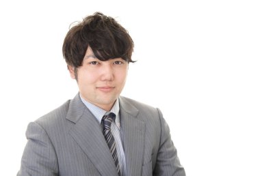 Asyalı bir işadamının portresi