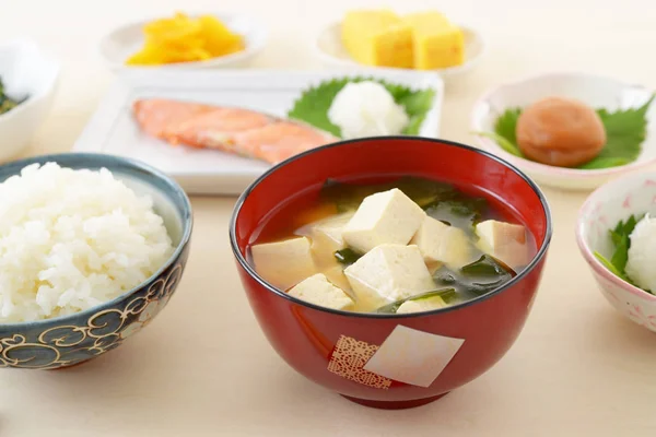 Une Délicieuse Cuisine Japonaise Sur Table Manger — Photo