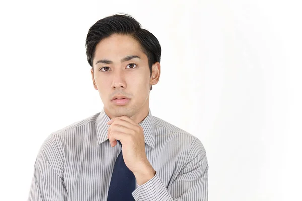 Retrato Homem Negócios Bonito — Fotografia de Stock