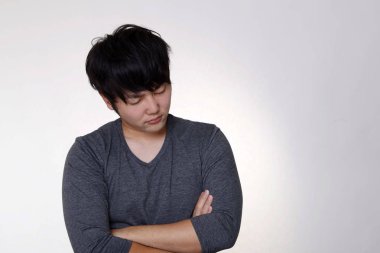 Depresyondaki genç adam