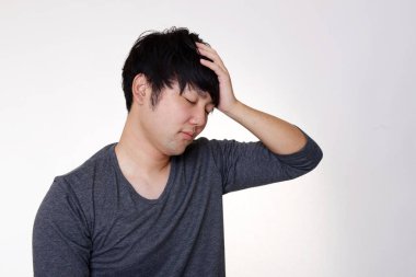 Depresyondaki genç adam