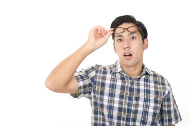 Asyalı bir adamın portresi