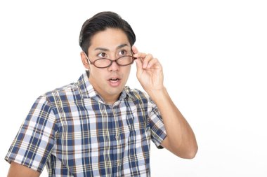 Asyalı bir adamın portresi