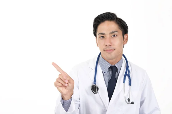 Usmívající Asijské Lékař — Stock fotografie