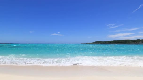 Cielo Azul Mar Okinawa — Vídeo de stock