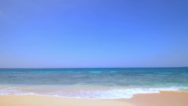 沖縄の青い空と海 — ストック動画