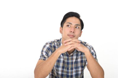 Asyalı bir adamın portresi