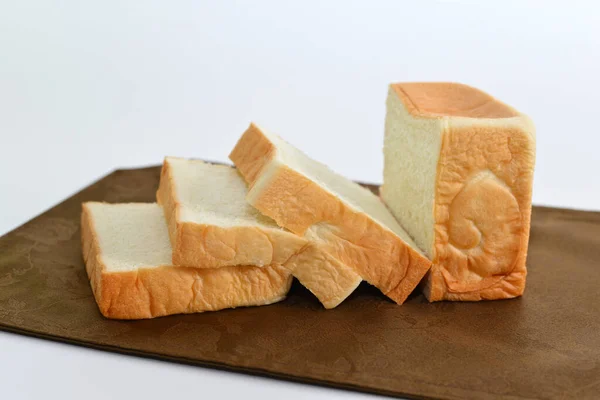 Кусочки Белого Хлеба — стоковое фото