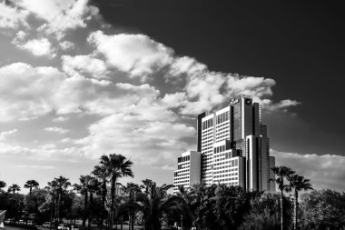 Orlando, Fl, Amerika Birleşik Devletleri - 10 Mart 2008: Peabody oteli Orlando, ABD Mart 10, 2008 International Drive. 2013 yılında bu 717 milyon dolara satılan ve Hyatt Regency Orlando yeniden adlandırıldı.