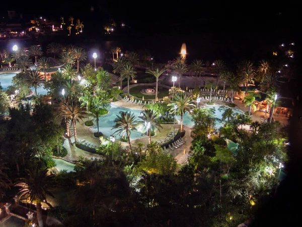 Orlando Florida Usa May 2007 Night Aerial View Aqua Park — Stock Photo, Image