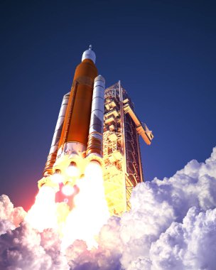 Amerikan uzay Fırlatma sistemi çıkartıyor