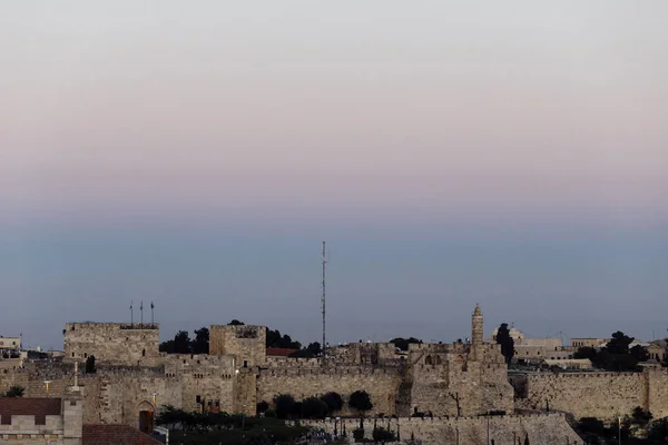 Jerusalem western wall view, Al-Aqsa Mosque and Jerusalem Archaeological Park Israel, Middle East