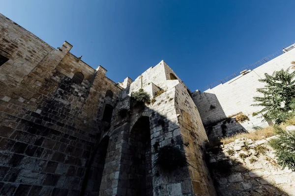 Jerusalem western wall view, Al-Aqsa Mosque and Jerusalem Archaeological Park Israel, Middle East