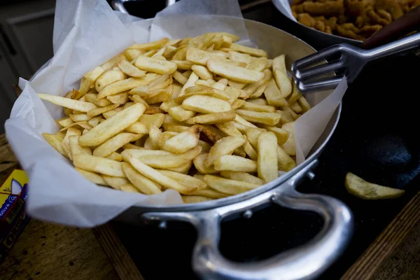 stock image Variety of gourmet vegan food prepared and served.