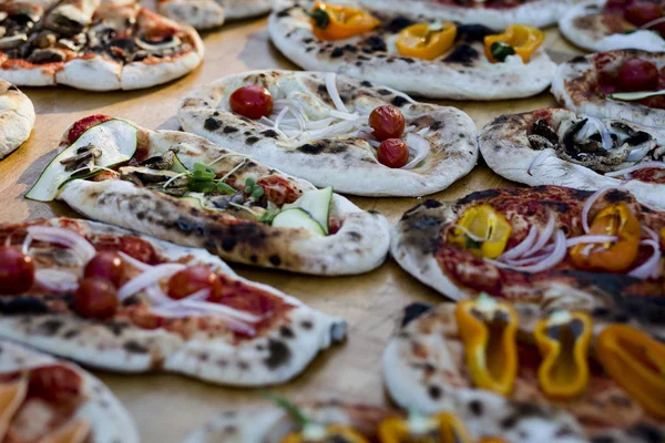 Hazırlanan ve sunulan gurme vegan gıda çeşitli.