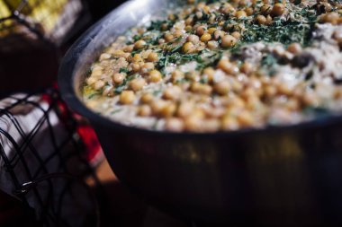 Taze Gurme Yemek Hazırlama. Lüks Mutfak yemekleri. İnce ingr