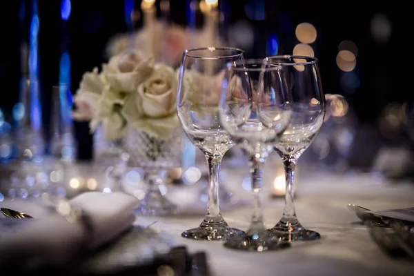 Luxury table settings and decoration. — Stock Photo, Image