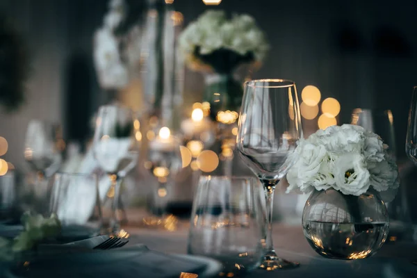 Luxury table settings — Stock Photo, Image