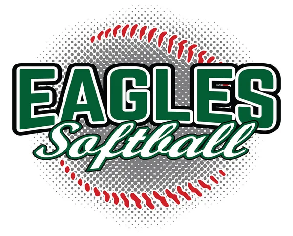 Eagles softball Design bir softball grafik ve metin taşarak içeren bir takım tasarım şablonudur. Takımlar veya okullar için reklam ve promosyon için harika.